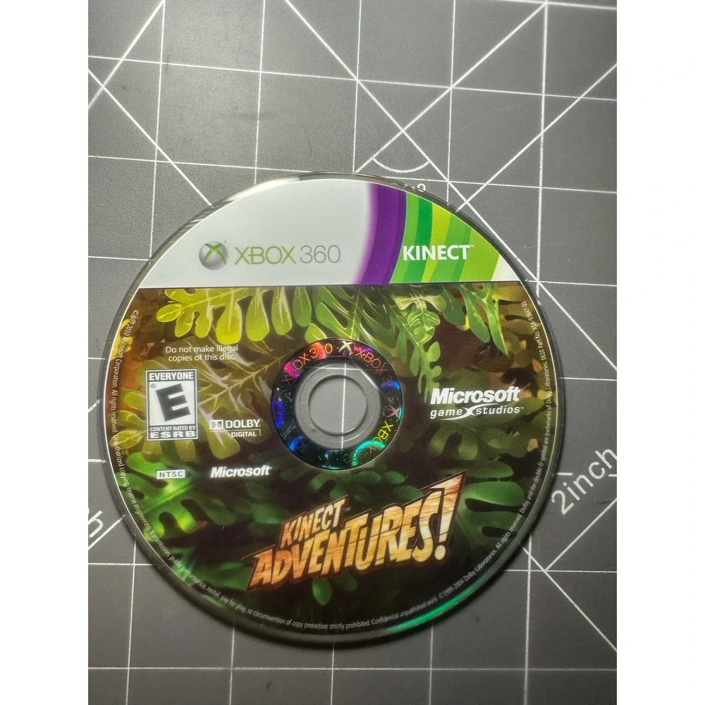 Kinect Adventures Xbox 360 & Random Case For Protection